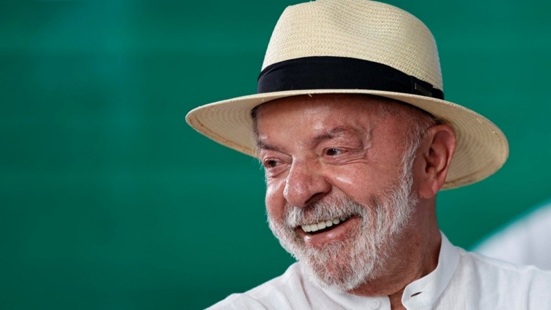 Lula da Silva durante un acto político en Brasil antes de las elecciones de 2026