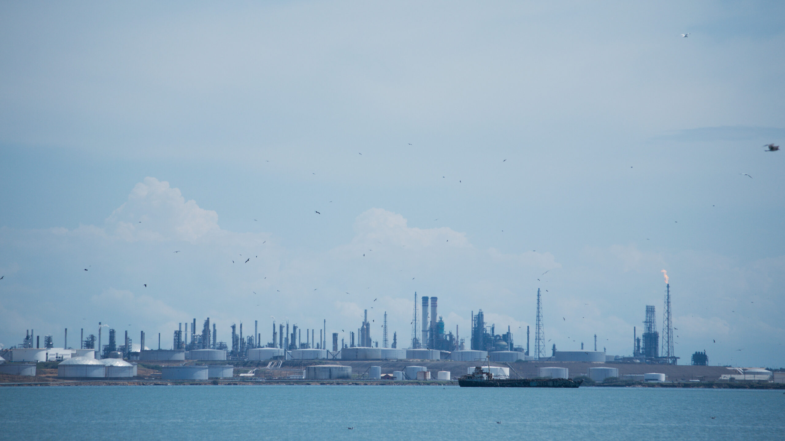Refinería de Amuay en Venezuela.